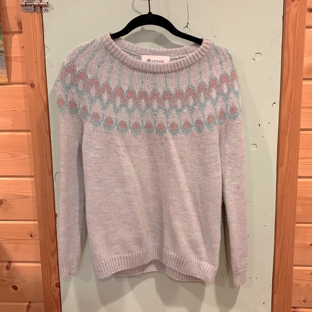 Pastel Fair Isle Sweater